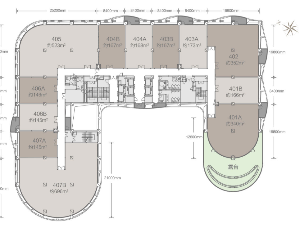 虹桥丽宝广场户型图