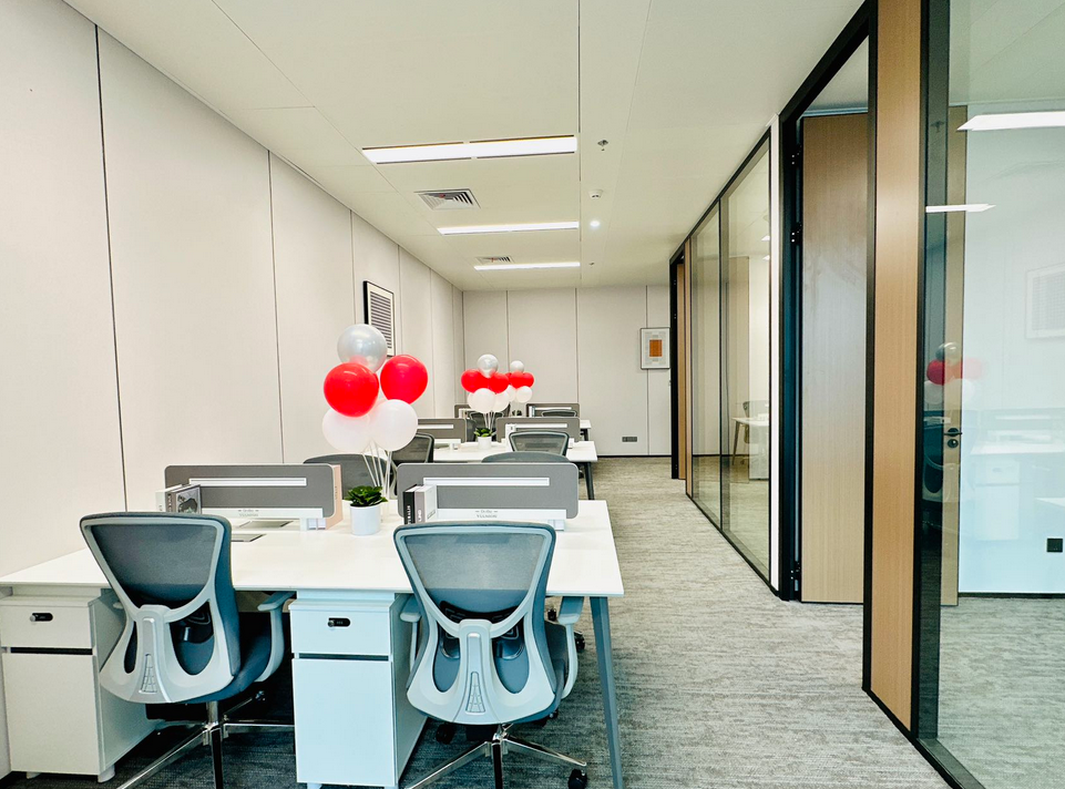 友邦金融中心办公室图