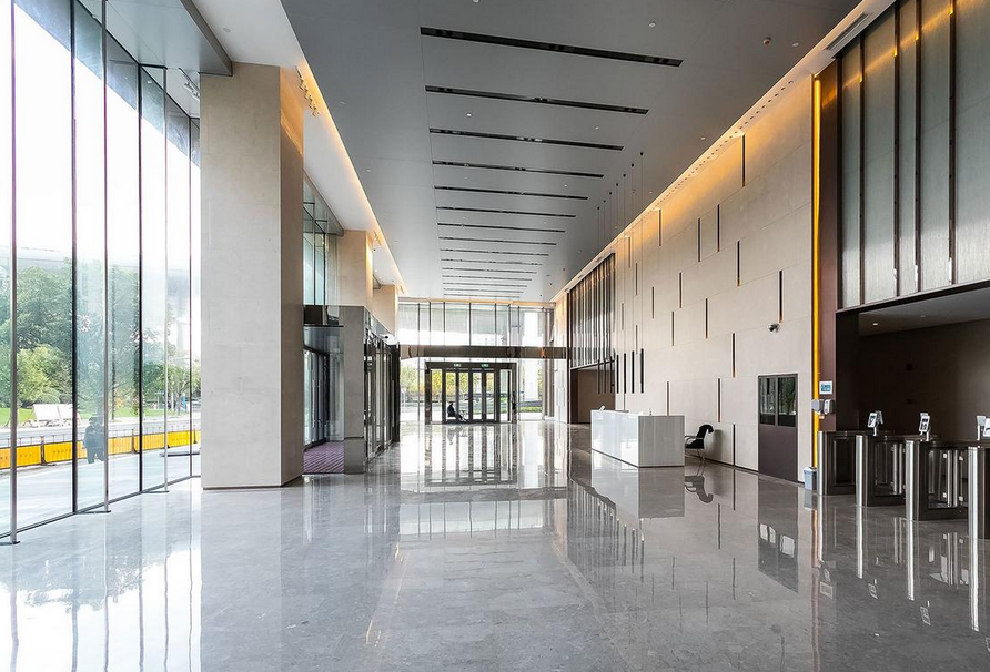 静安华发中心大堂图 静安华发中心大堂图