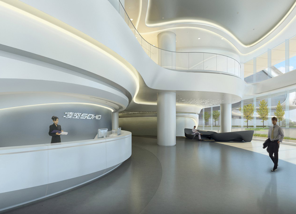 天会商务广场办公室图