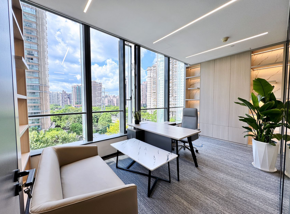 东银中心办公室图