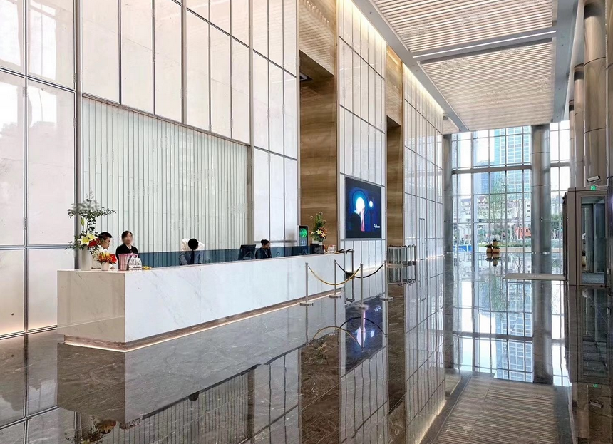 北外滩来福士大堂图 北外滩来福士大堂图