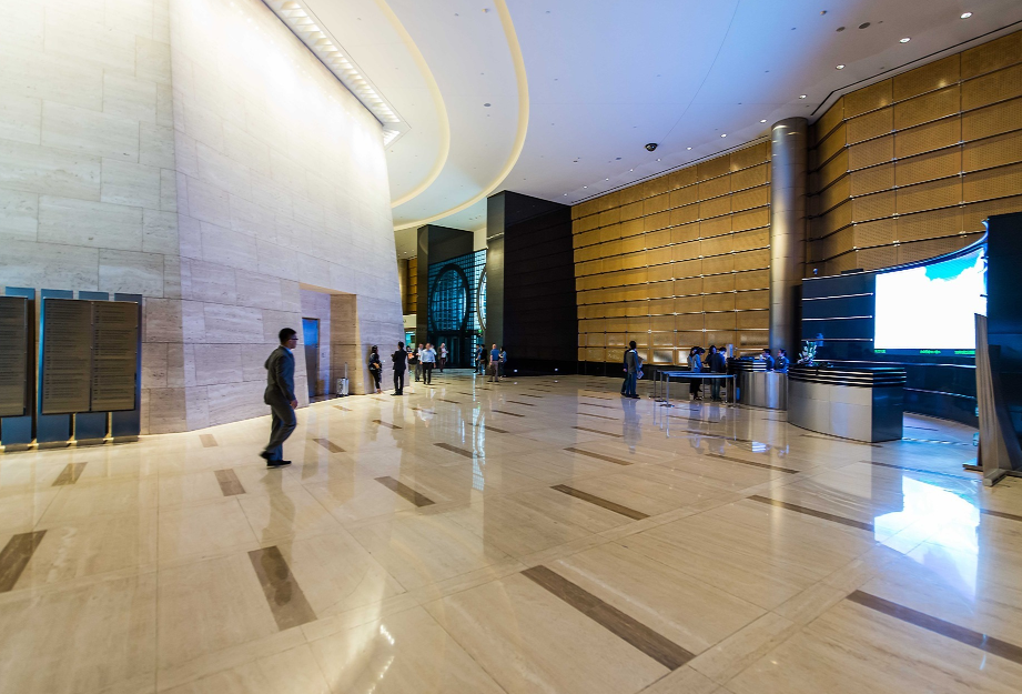 金茂大厦办公室图